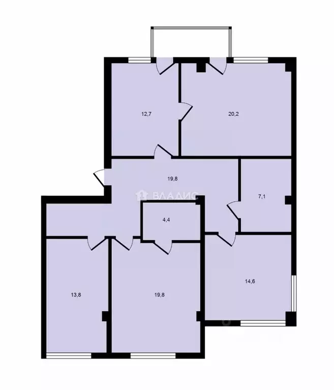 4-к кв. Севастополь ул. Ялтинская, 7А (117.0 м) - Фото 2