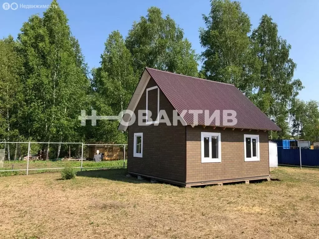 Дом в Новосибирский район, Морской сельсовет, СНТ Опора (50 м) - Фото 1