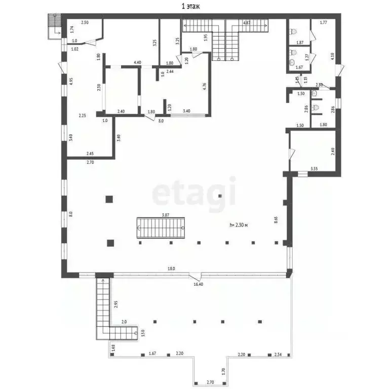 Помещение свободного назначения в Ростовская область, Шахты ул. ... - Фото 2