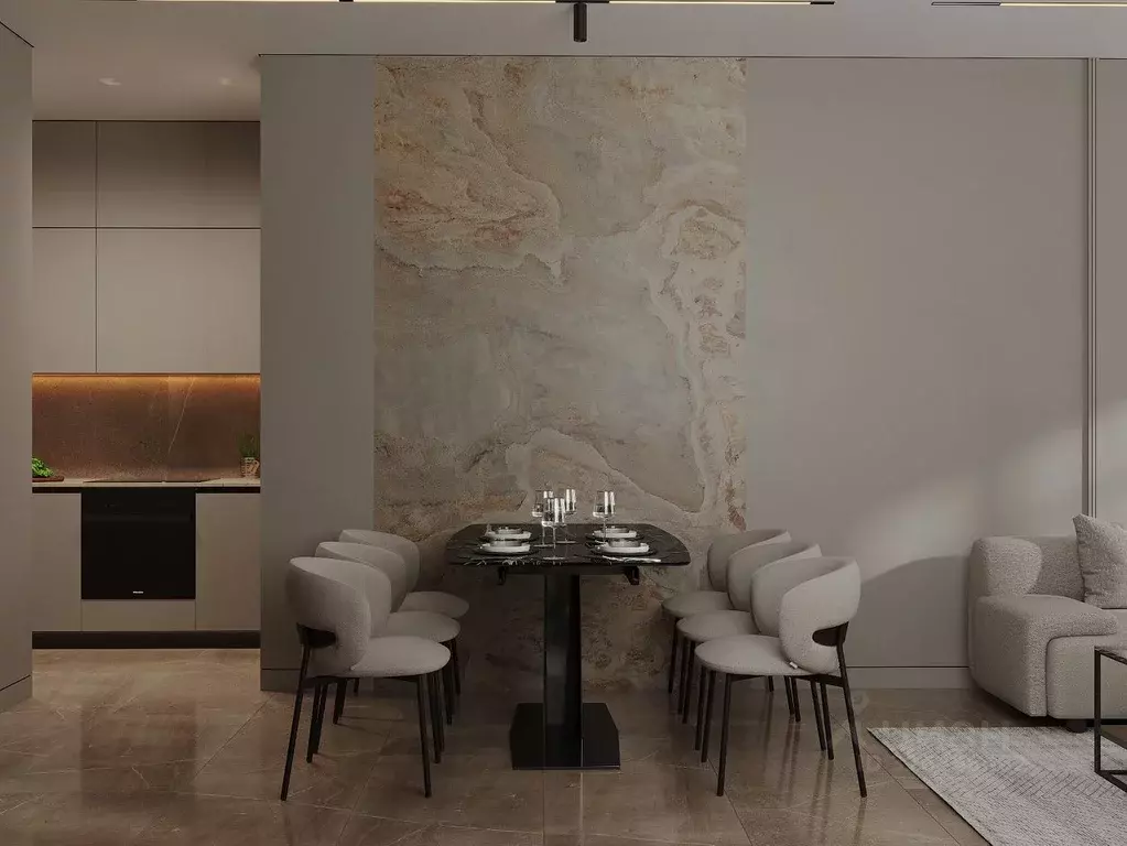 3-к кв. Калининградская область, Калининград Октябрьская ул., 12 ... - Фото 2