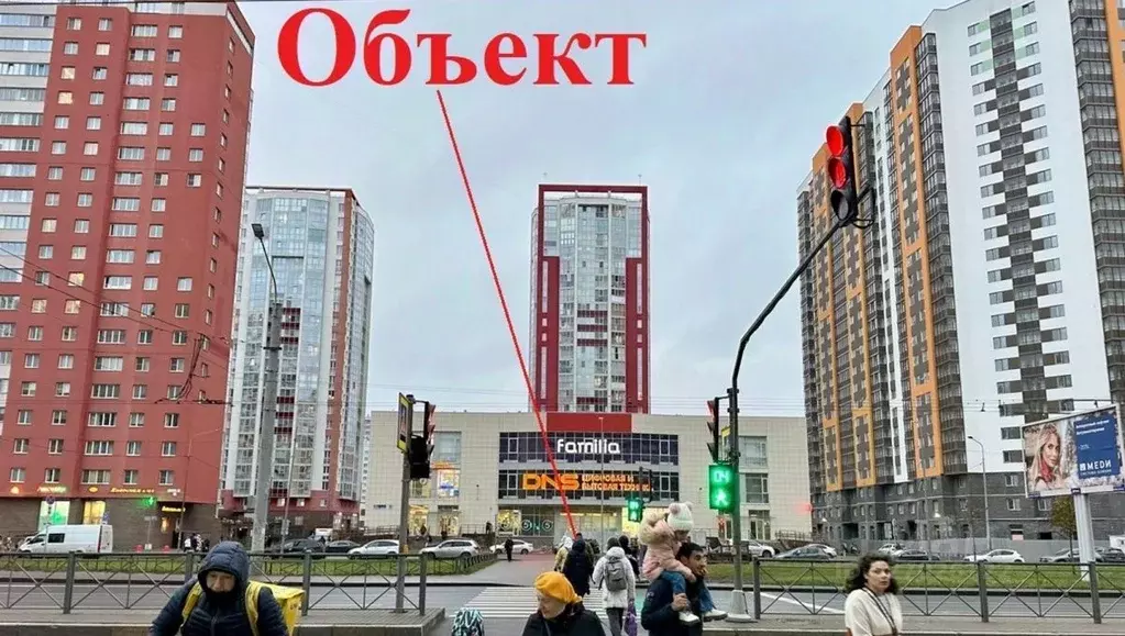 Помещение свободного назначения в Санкт-Петербург Ленинский просп., 66 ... - Фото 2