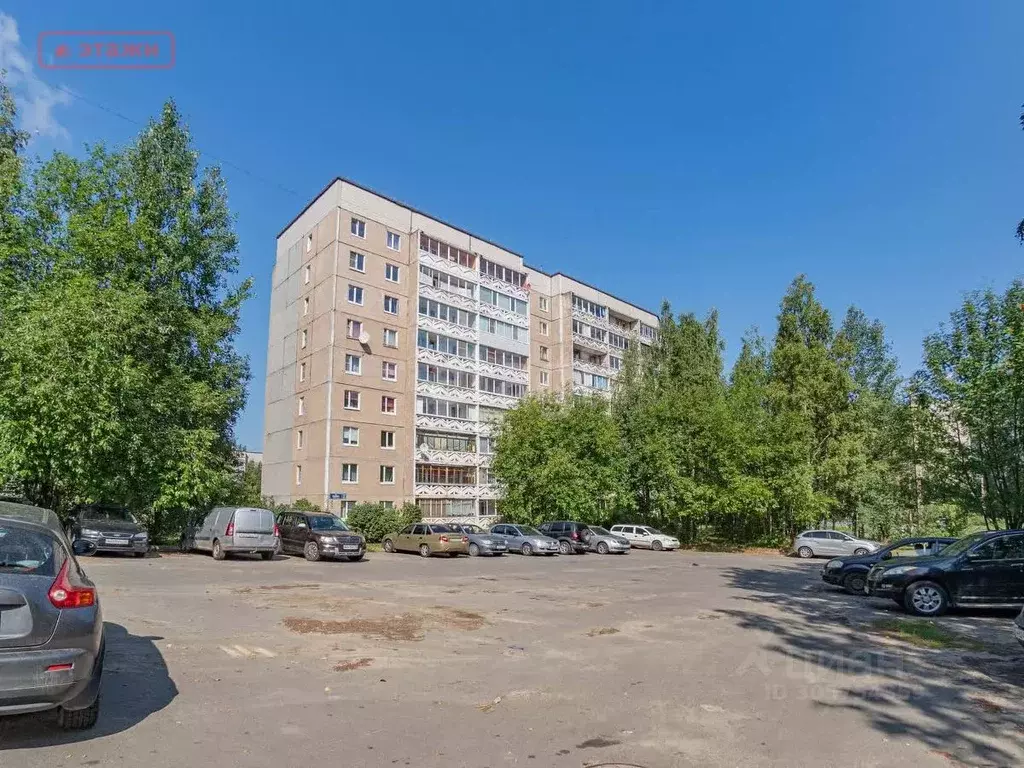 1-к кв. Карелия, Петрозаводск ул. Древлянка, 22к1 (36.0 м) - Фото 0