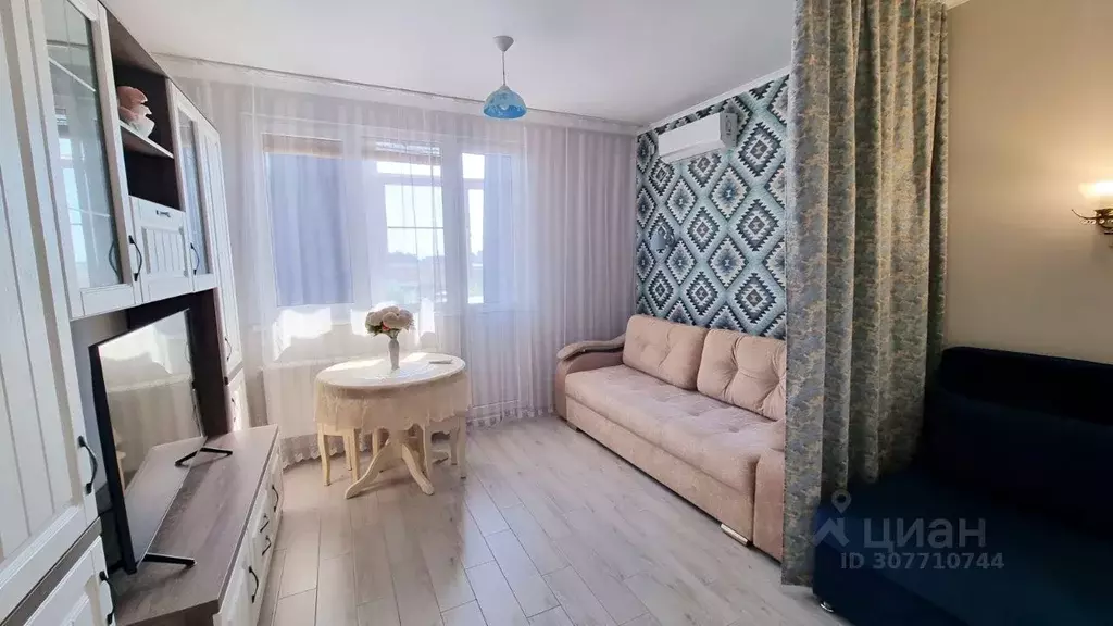 Студия Краснодарский край, Анапа ул. Толстого, 130к2 (26.0 м) - Фото 1