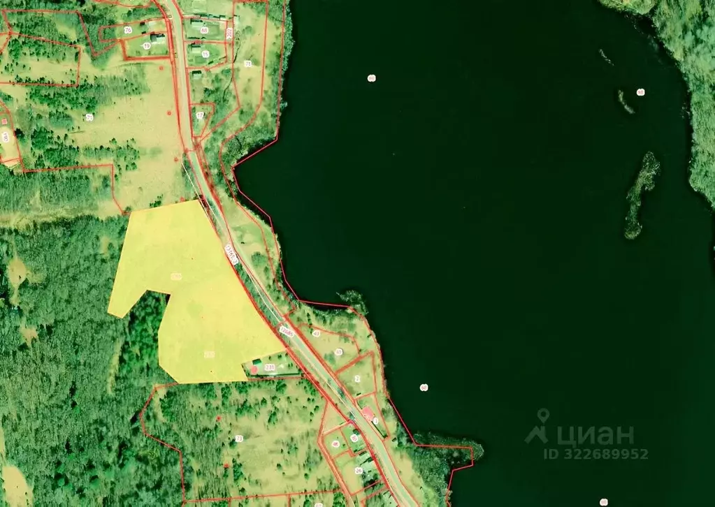 Участок в Новгородская область, Валдайский район, Короцкое с/пос, пос. ... - Фото 1