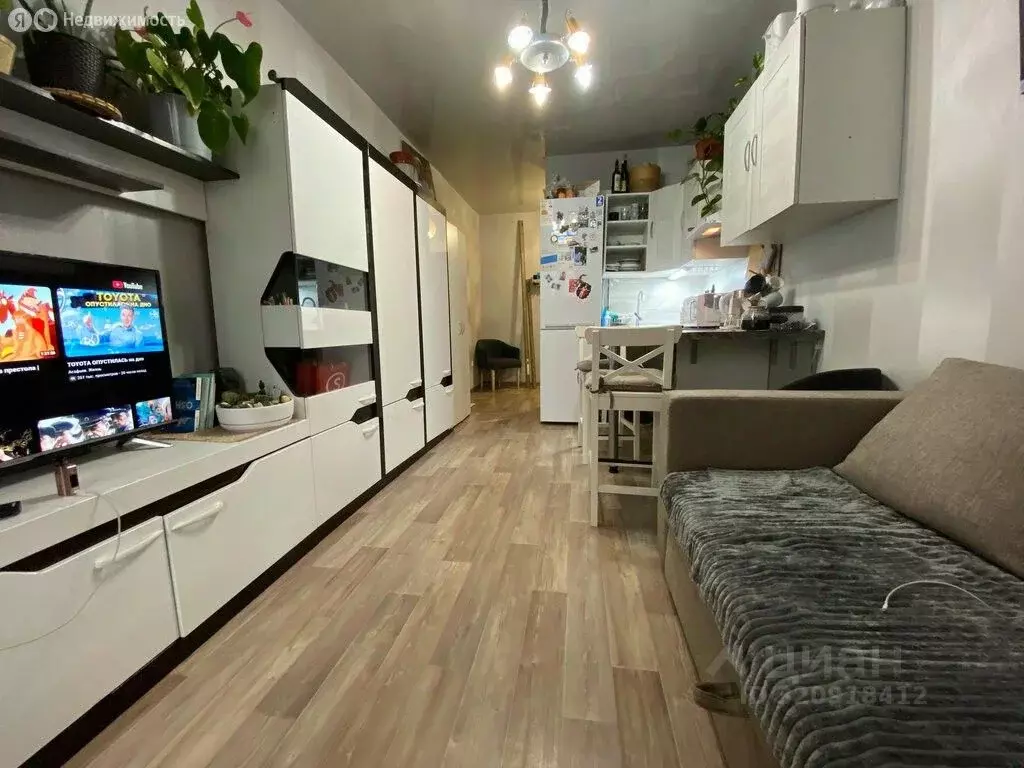 Студия Краснодарский край, Краснодар ул. Евгении Жигуленко, 11к1 (29.0 ... - Фото 2