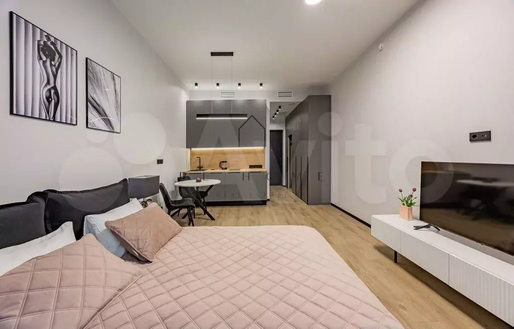Апартаменты-студия, 30 м, 8/11 эт. - Фото 1