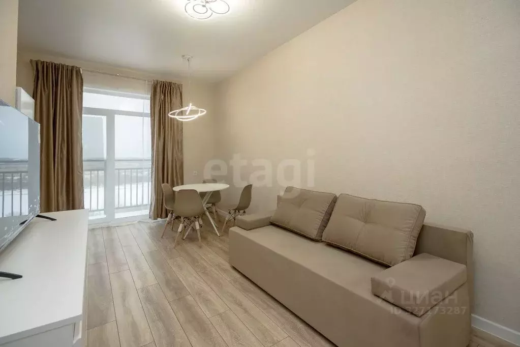 Студия Тюменская область, Тюмень ул. Краснооктябрьская, 16 (29.15 м) - Фото 1