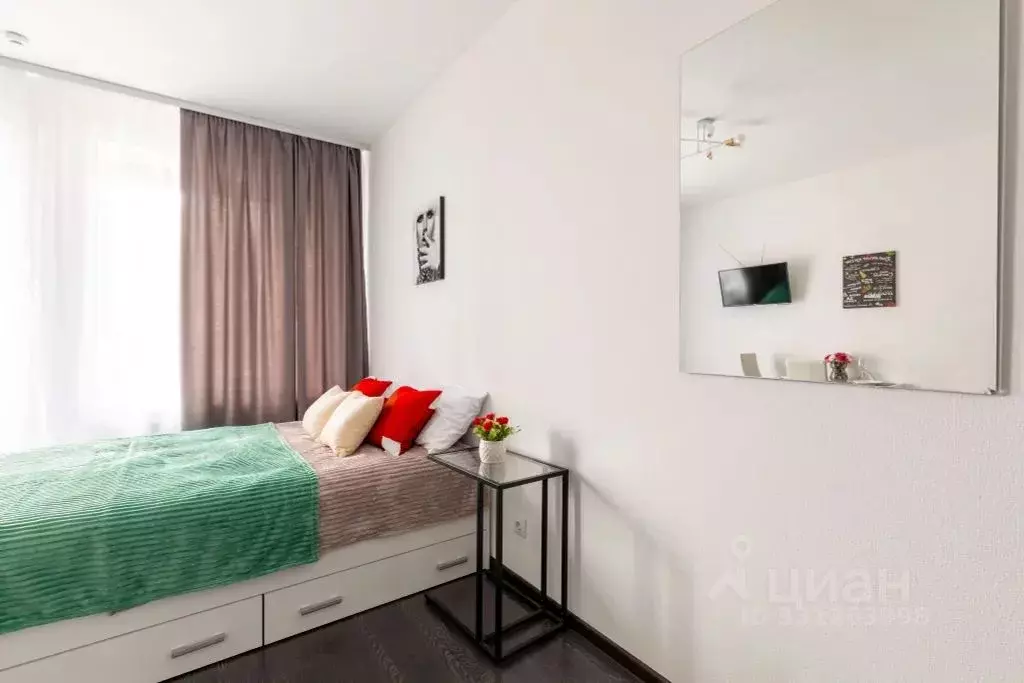 Студия Санкт-Петербург ул. Верхне-Каменская, 11к1 (26.0 м) - Фото 2