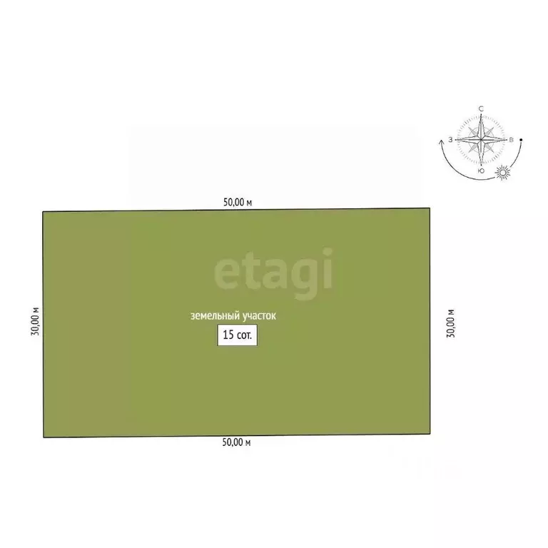 Участок в Амурская область, Благовещенский район, пос. Заречный  (15.0 ... - Фото 2