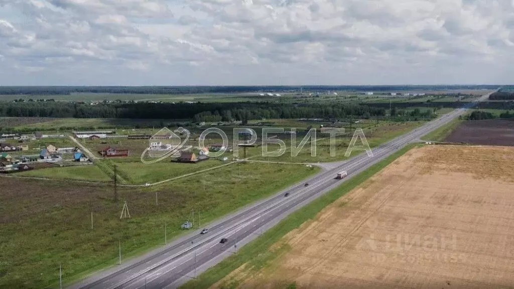 Участок в Тюменская область, Тюменский муниципальный округ, д. Елань, ... - Фото 2