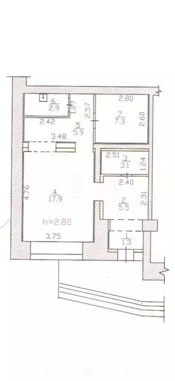 Продам помещение свободного назначения, 43.9 м - Фото 0