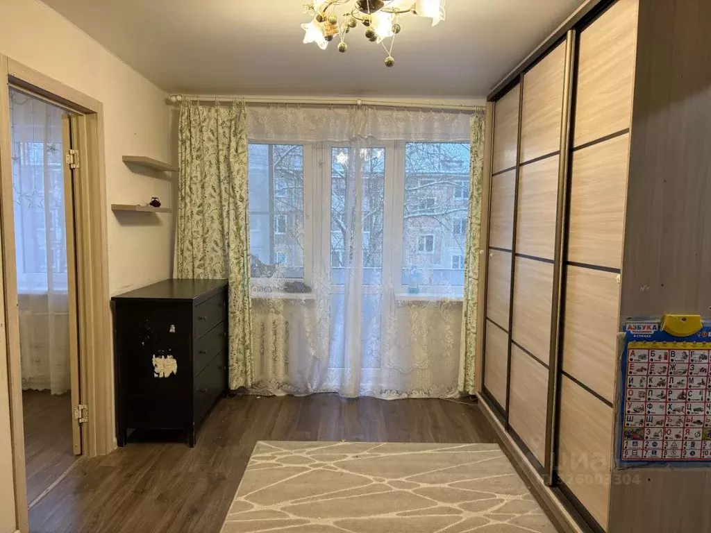 2-к кв. Псковская область, Псков Рижский просп., 48 (45.9 м) - Фото 1