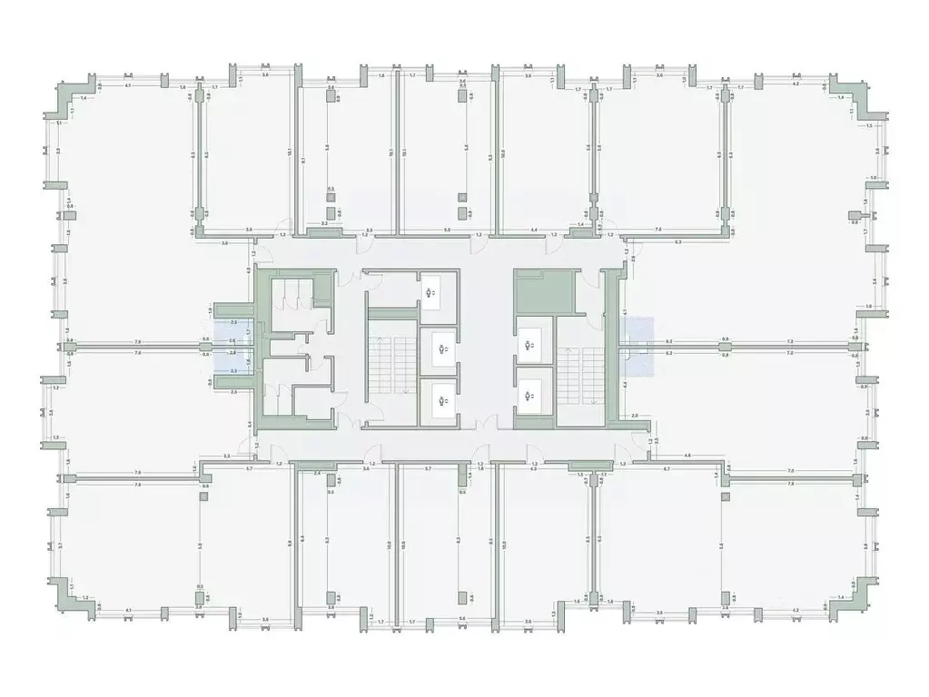 Офис в Москва 1-й Варшавский проезд, 1АС32 (124 м) - Фото 2