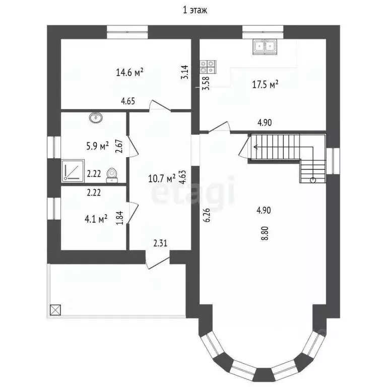 Дом в Самарская область, Самара Дубки СДТ, 48 (209 м) - Фото 2