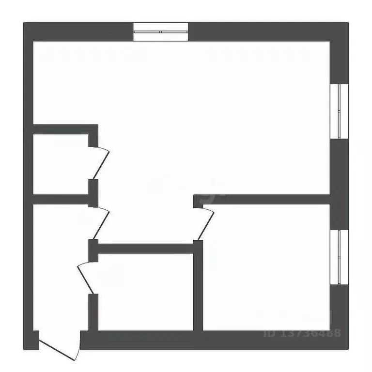 1-к кв. Амурская область, Райчихинск ул. Победы, 40 (30.9 м) - Фото 1