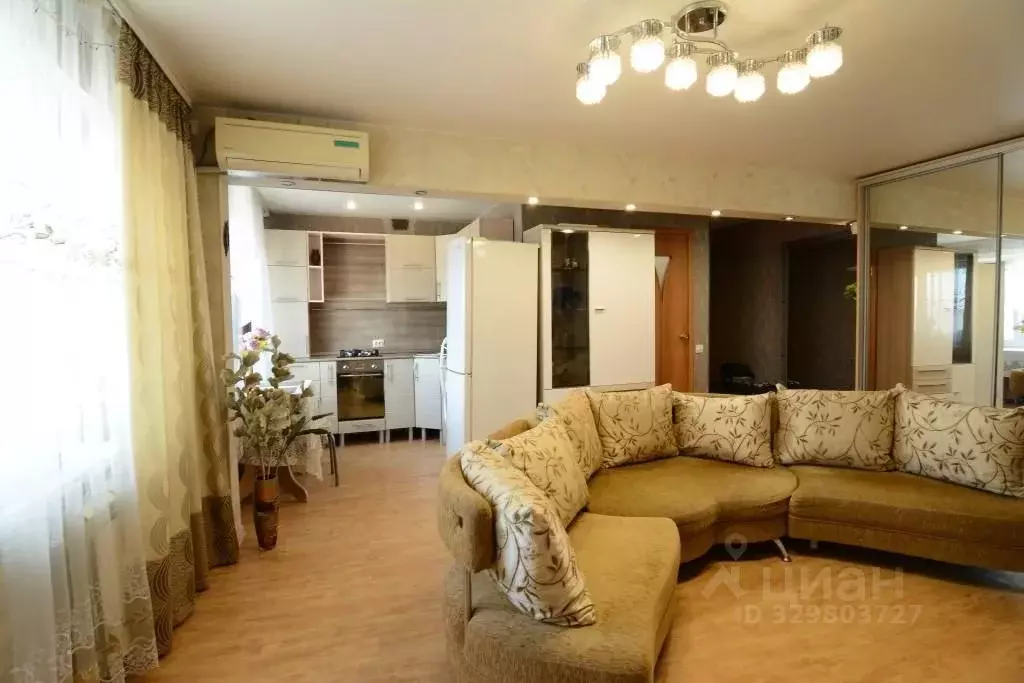 3-к кв. Амурская область, Благовещенск Партизанская ул., 67 (50.1 м) - Фото 1