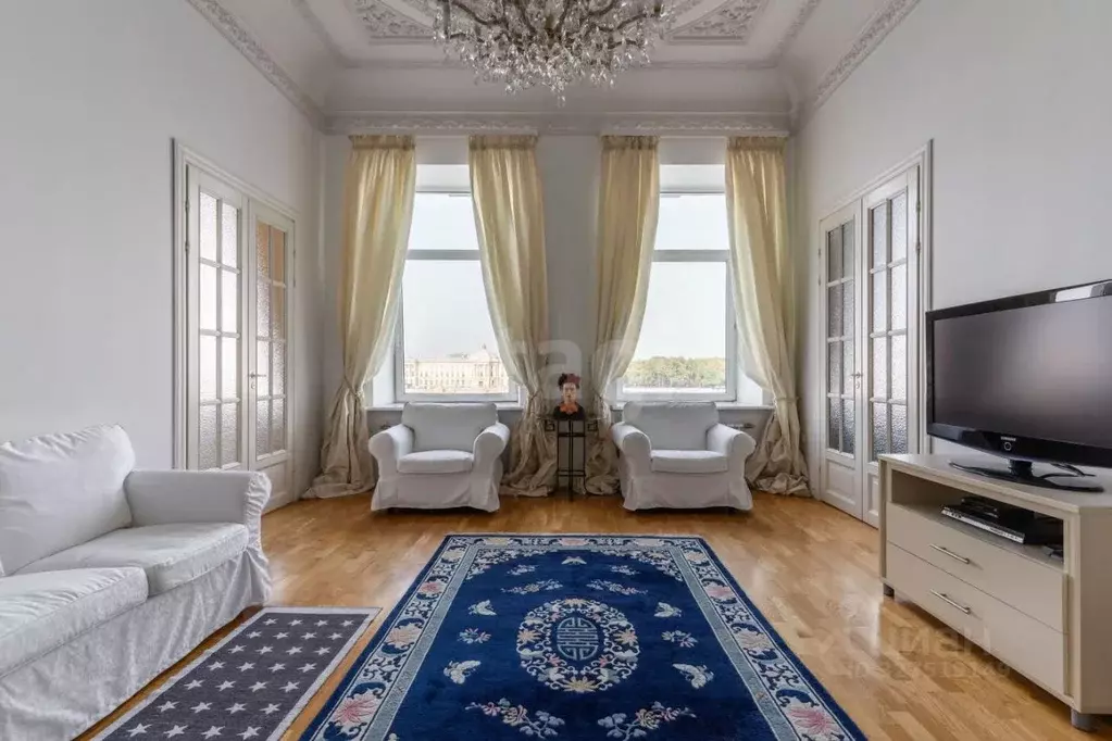 3-к кв. Санкт-Петербург Английская наб., 20 (117.0 м) - Фото 1