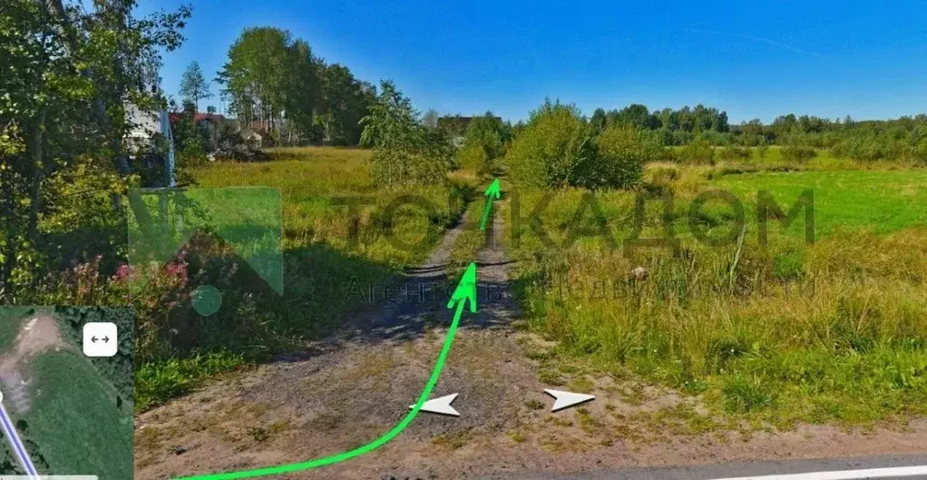 Участок в Ленинградская область, Приозерский район, Ромашкинское ... - Фото 1