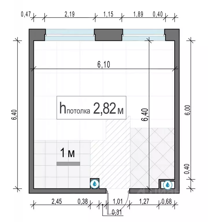 1-к кв. Московская область, Мытищи Белый Grad жилой комплекс, 12.1 ... - Фото 1