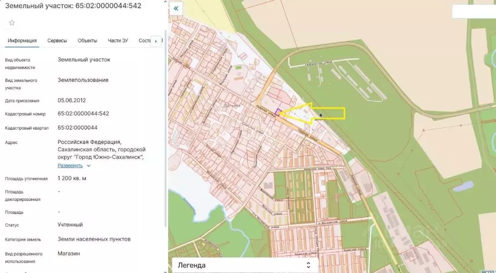 Участок в Сахалинская область, Южно-Сахалинск городской округ, с. ... - Фото 2