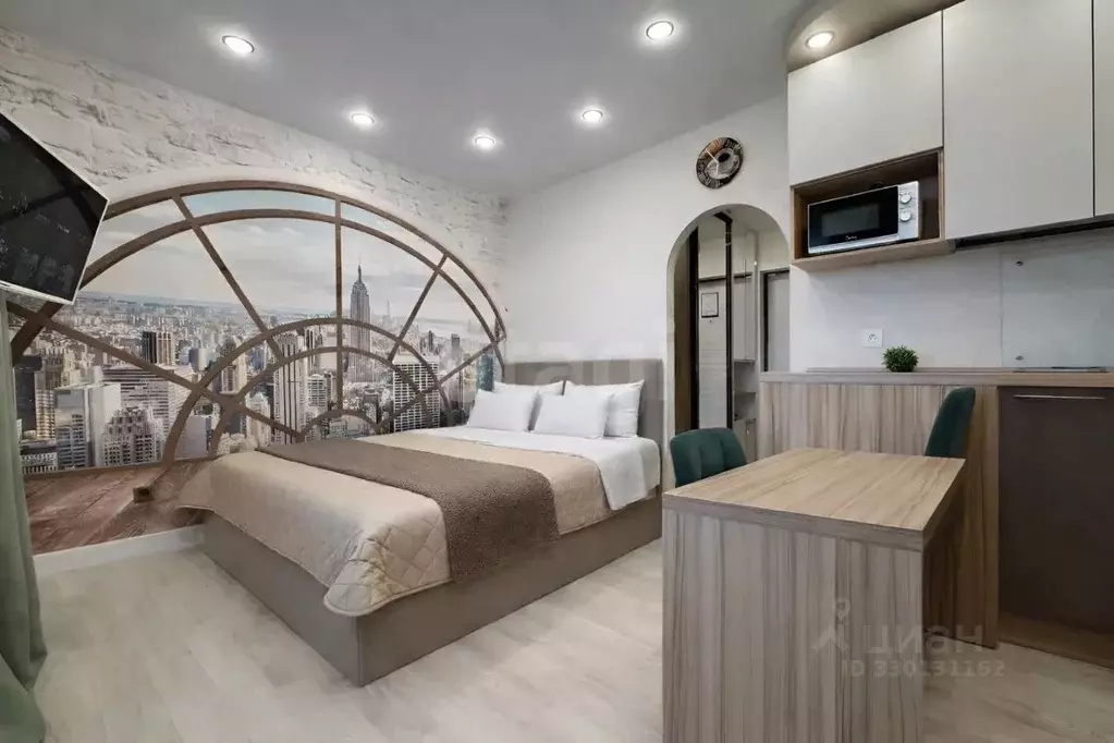 Студия Тюменская область, Тюмень ул. Новоселов, 107к2 (22.0 м) - Фото 1