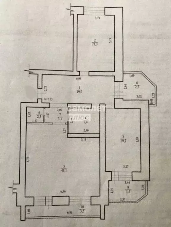3-к кв. Забайкальский край, Чита Северный мкр, 70 (115.9 м) - Фото 1