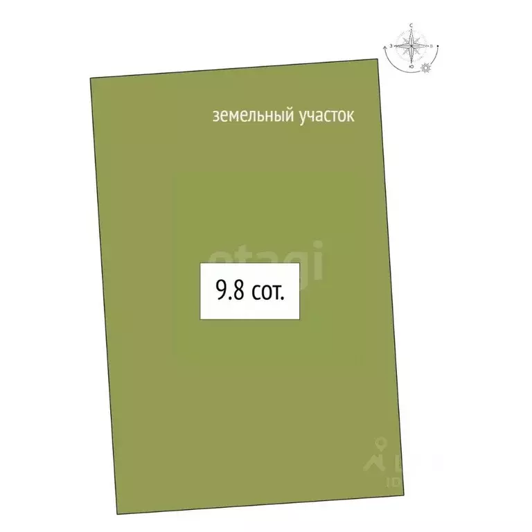Участок в Алтай, Майминский район, пос. Алферово ул. И.А. Шаркова, 61 ... - Фото 2