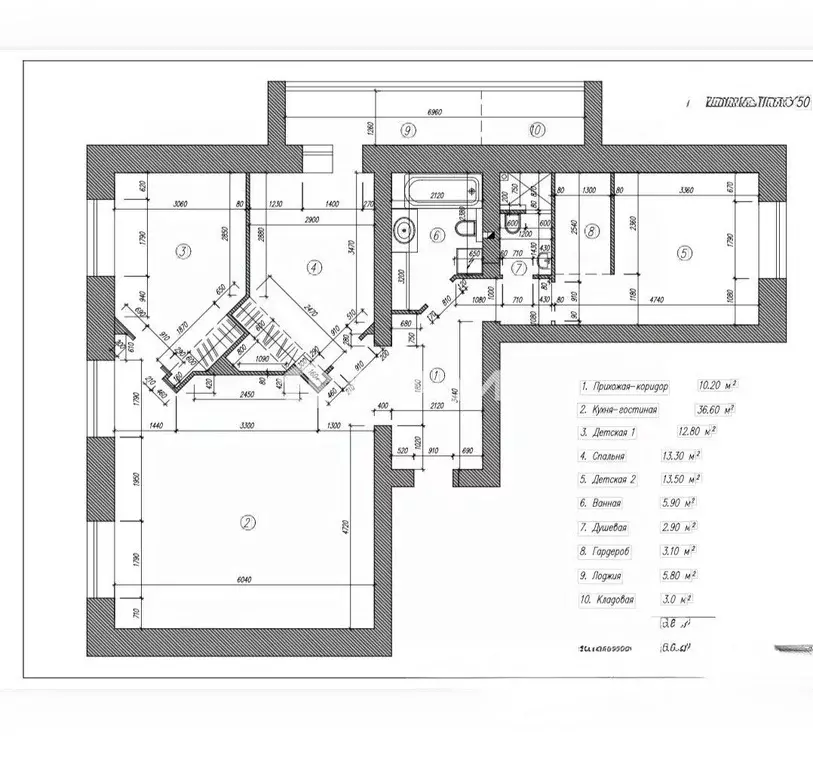 3-к кв. Пензенская область, Пенза Коммунистическая ул., 21 (110.0 м) - Фото 2