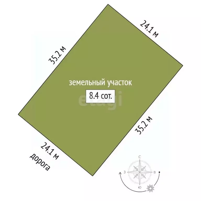 Участок в Тюменская область, Тюменский муниципальный округ, ... - Фото 2
