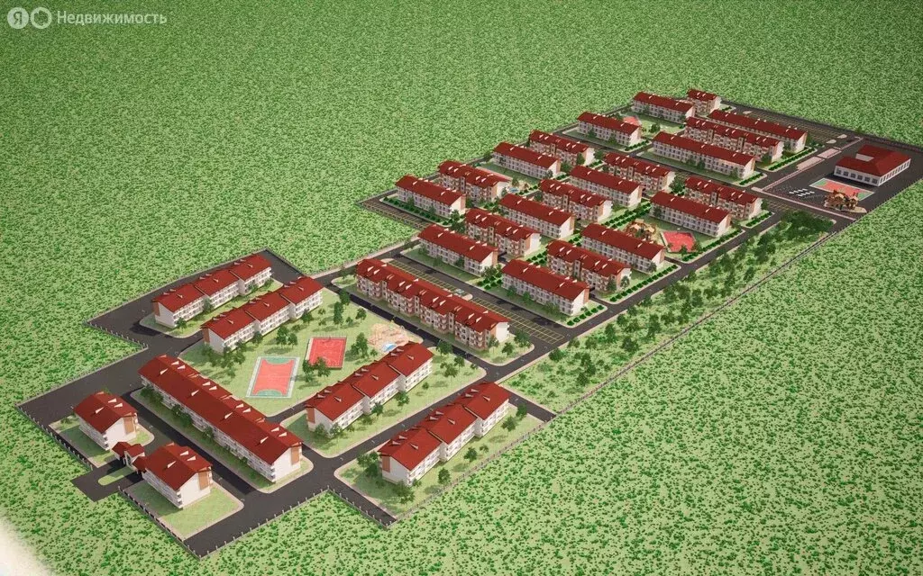 1-комнатная квартира: село Дивноморское, Дивная улица, 1 (43.3 м) - Фото 1
