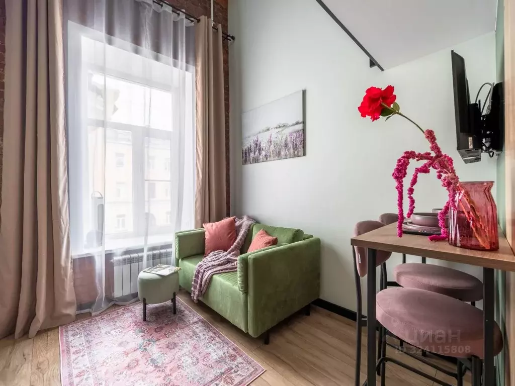 Студия Санкт-Петербург Гороховая ул., 46 (21.0 м) - Фото 1