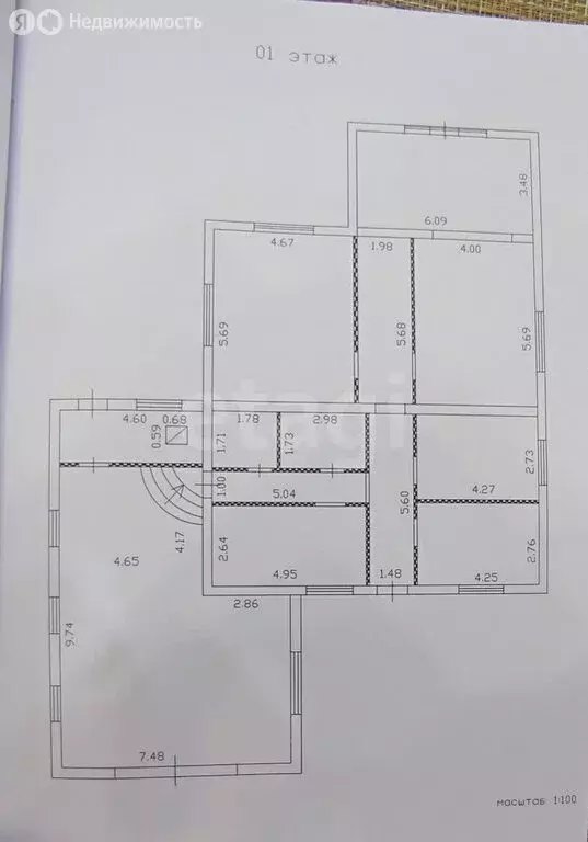 Дом в Калинино, Народная улица (224.5 м) - Фото 0