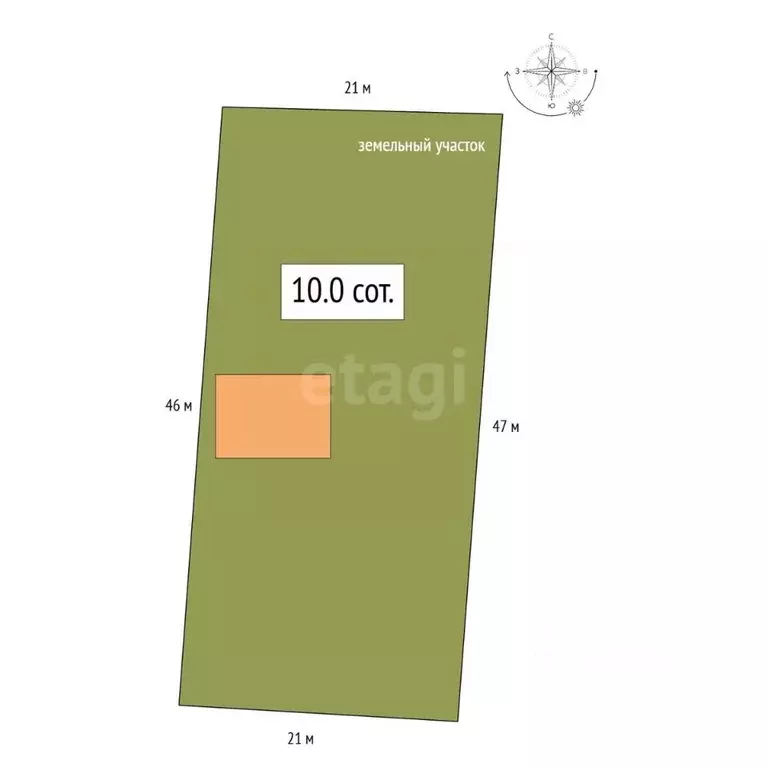 Участок в Алтай, Майминский район, с. Майма Источная ул., 3 (10.0 ... - Фото 2