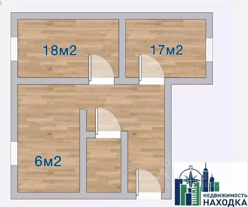 2-к кв. Приморский край, Находка Портовая ул., 16 (48.8 м) - Фото 2