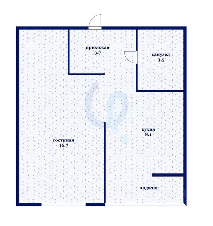 1-к кв. Краснодарский край, Краснодар Юбилейный мкр, ул. Генерала ... - Фото 2