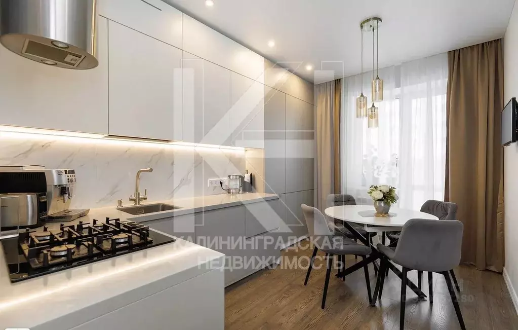 3-к кв. Калининградская область, Калининград ул. Старшины Дадаева, 70 ... - Фото 1