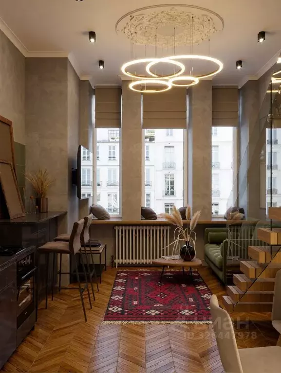 Студия Санкт-Петербург Малая Морская ул., 19 (26.6 м) - Фото 2