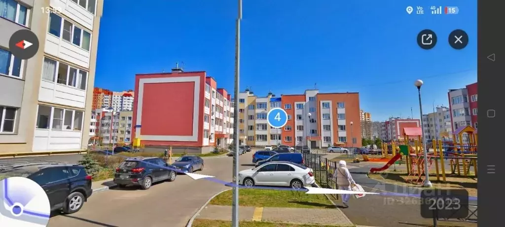 1-к кв. Московская область, Истра муниципальный округ, д. Черная ул. ... - Фото 2