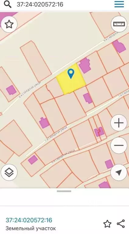 Участок в Ивановская область, Иваново пос. Дальний, ул. 9-я Середская, ... - Фото 1