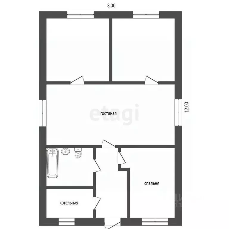 Дом в Тюменская область, Тюмень Рябинушка садовое товарищество,  (76 ... - Фото 1