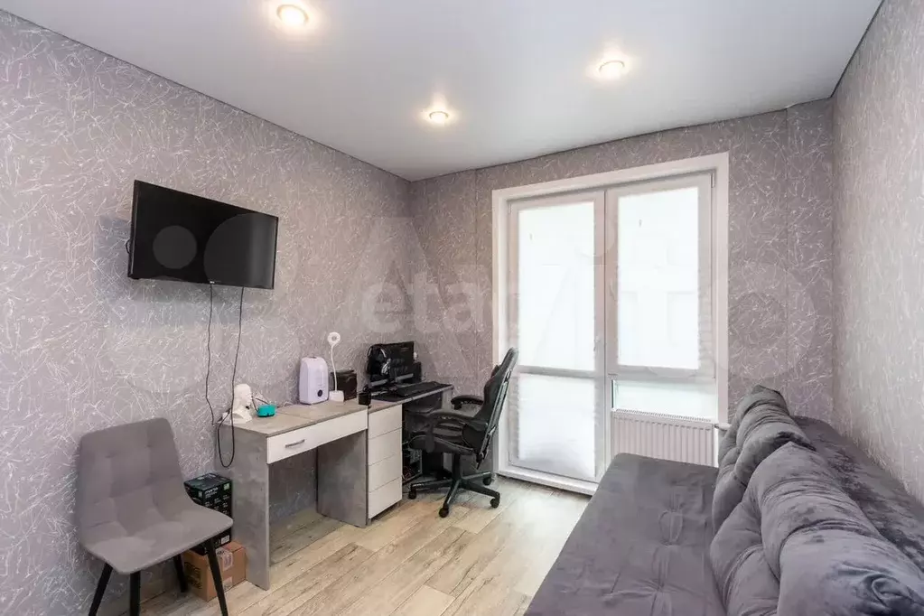 1-к. квартира, 38 м, 1/15 эт. - Фото 1