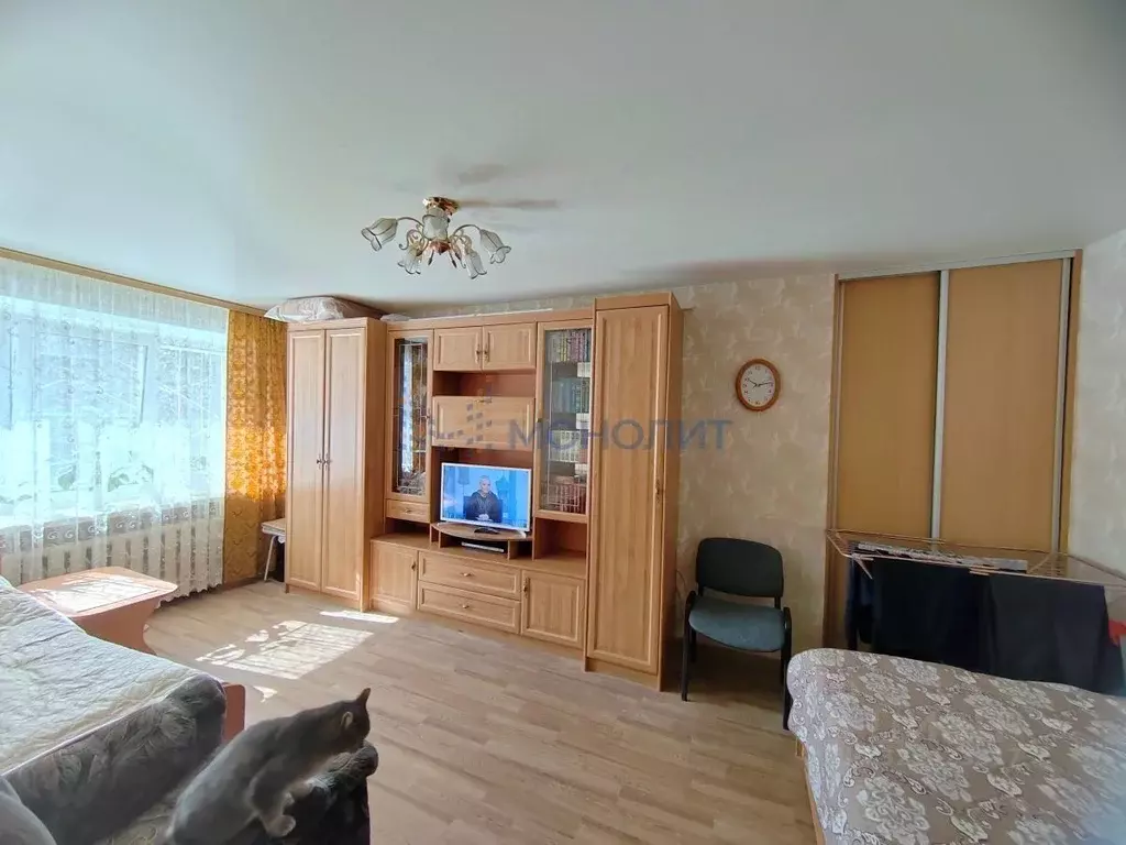 1-к кв. Нижегородская область, Нижний Новгород ул. Василия Иванова, 23 ... - Фото 1