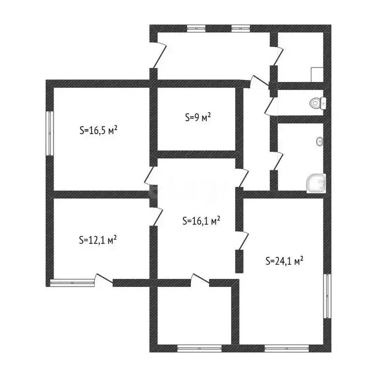 Дом в Бийск, улица Ермака (97.2 м) - Фото 1