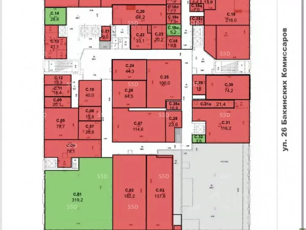 Офис в Москва просп. Вернадского, 105 (29 м) - Фото 2