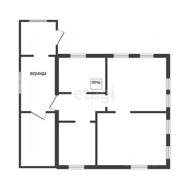 Дом в Алтайский край, Бийск Красногвардейская ул., 109 (54 м) - Фото 1