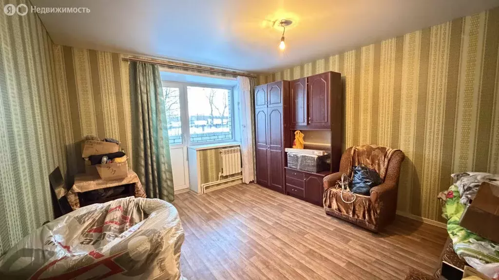 1-комнатная квартира: посёлок Тёплое, Школьная улица, 1 (35 м) - Фото 1