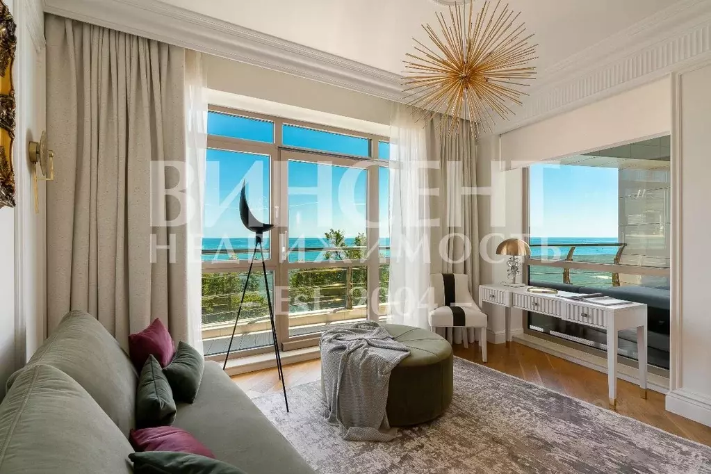 4-к кв. Краснодарский край, Сочи Центральный мкр, пер. Морской, 1к1 ... - Фото 1