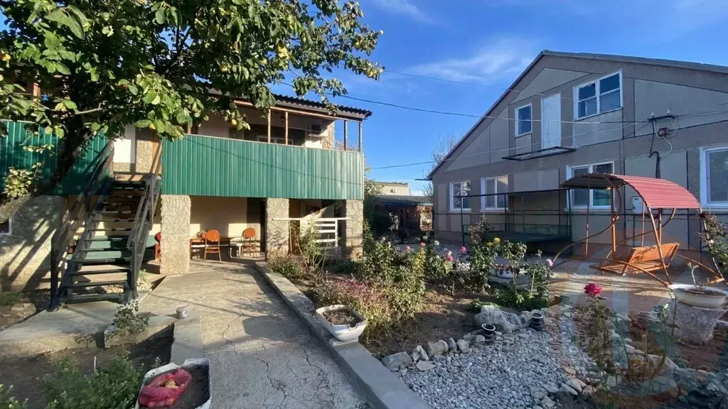 Дом в Крым, Раздольненский район, Славновское с/пос, с. Стерегущее ул. ... - Фото 2