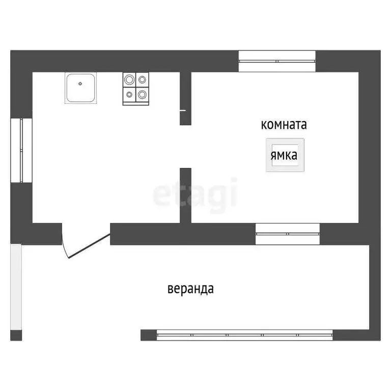 Дом в Тюменский район, СНТ Водник, Янтарная улица (25 м) - Фото 0
