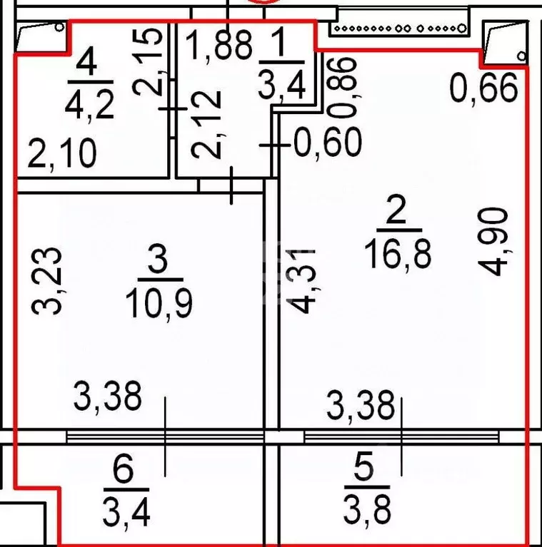 1-к кв. Крым, Феодосия муниципальный округ, Коктебель пгт ул. ... - Фото 2